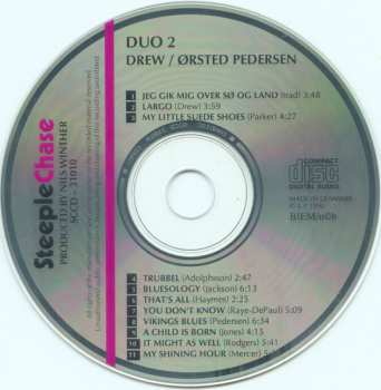 CD Niels-Henning Ørsted Pedersen: Duo 2