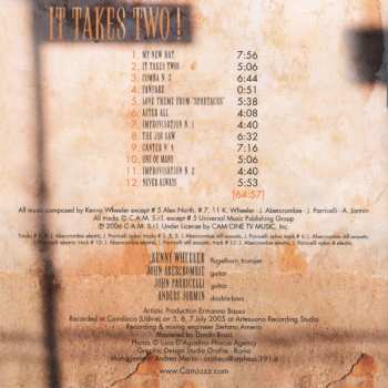 CD Kenny Wheeler: It Takes Two!