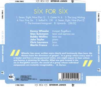 CD Kenny Wheeler: Six For Six