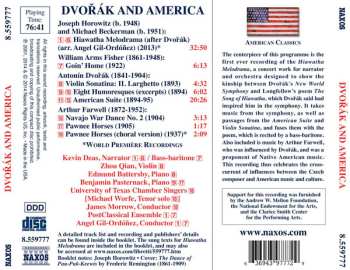 CD Benjamin Pasternack: Dvořák And America