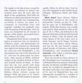 CD Khan Jamal: Impressions Of Coltrane