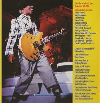 CD Kid Creole And The Coconuts: Live In Paris 1985