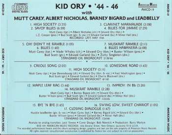 CD Kid Ory: '44 - '46