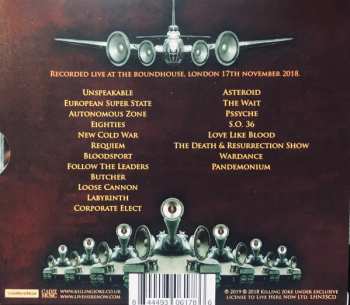 2CD Killing Joke: Laugh At Your Peril (Live At The Roundhouse)