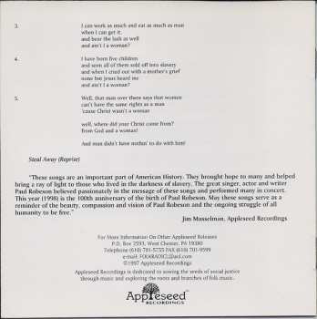 CD Kim & Reggie Harris: Steal Away (Songs Of The Underground Railroad)