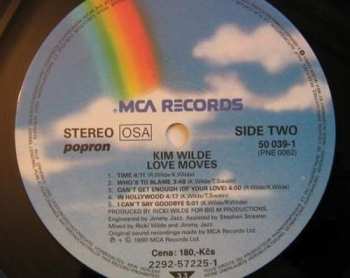 LP Kim Wilde: Love Moves