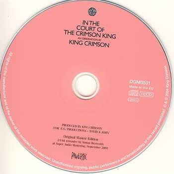 CD King Crimson: In The Court Of The Crimson King - An Observation By King Crimson