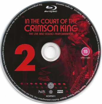 4CD/2DVD/Box Set/2Blu-ray King Crimson: In The Court Of The Crimson King (King Crimson At 50   A Film By Toby Amies)
