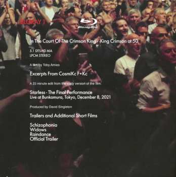 4CD/2DVD/Box Set/2Blu-ray King Crimson: In The Court Of The Crimson King (King Crimson At 50   A Film By Toby Amies)