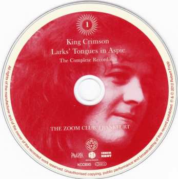 13CD/DVD/Box Set/Blu-ray King Crimson: Larks' Tongues In Aspic (The Complete Recordings) LTD
