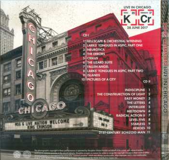 2CD King Crimson: Live In Chicago LTD