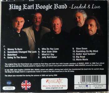 CD King Earl Boogie Band: Loaded & Live