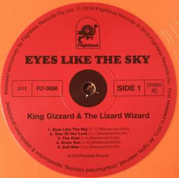 LP King Gizzard And The Lizard Wizard: Eyes Like The Sky CLR