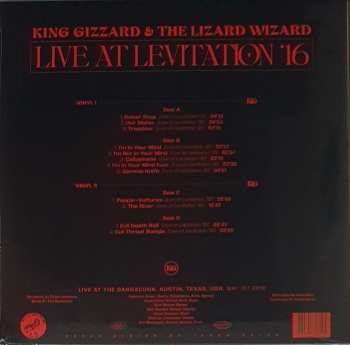 2LP King Gizzard And The Lizard Wizard: Live At Levitation '16 CLR