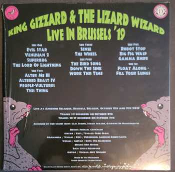 3LP King Gizzard And The Lizard Wizard: Live In Brussels 2019 CLR | LTD
