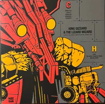 4LP King Gizzard And The Lizard Wizard: Live At The Gorge Amphitheatre, Quincy, WA LTD | NUM