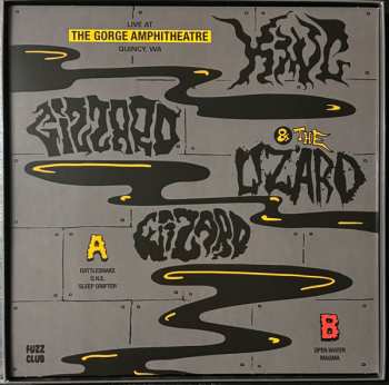 4LP King Gizzard And The Lizard Wizard: Live At The Gorge Amphitheatre, Quincy, WA LTD | NUM
