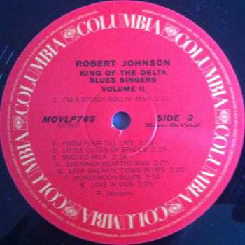 LP Robert Johnson: King Of The Delta Blues Singers Vol. II