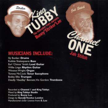 CD King Tubby: Dub Soundclash (For One Night Only)