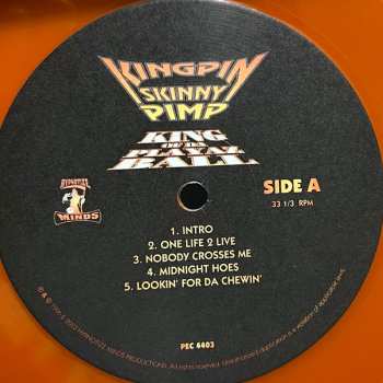 2LP Kingpin Skinny Pimp: King Of Da Playaz Ball CLR | LTD