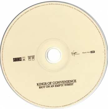 CD Kings Of Convenience: Riot On An Empty Street