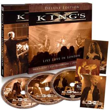2CD/DVD King's X: Live Love In London DLX