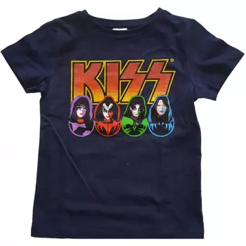 Children's T-shirt Logo Kiss, Faces & Icons 