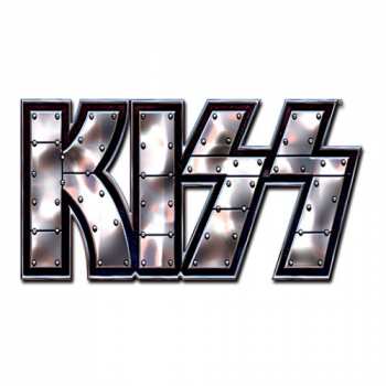 Merch Kiss: Button Stud Logo Kiss