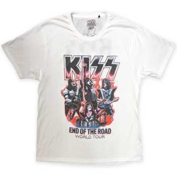 Merch Kiss: T-shirt End Of The Road Band Playing