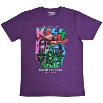 Merch Kiss: T-shirt End Of The Road Colour Pop