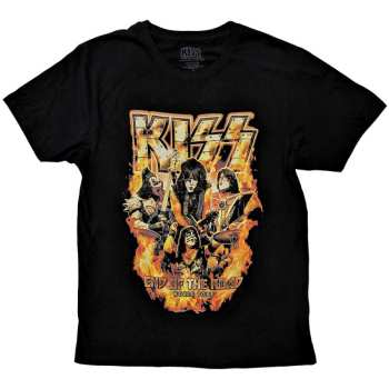 Merch Kiss: T-shirt End Of The Road Tour Orange