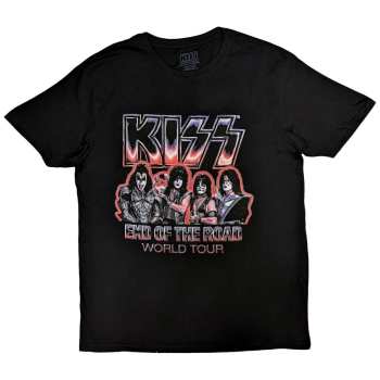 Merch Kiss: T-shirt End Of The Road Tour Red