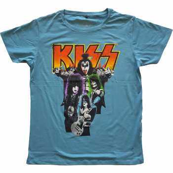 Merch Kiss: T-shirt Neon Band 