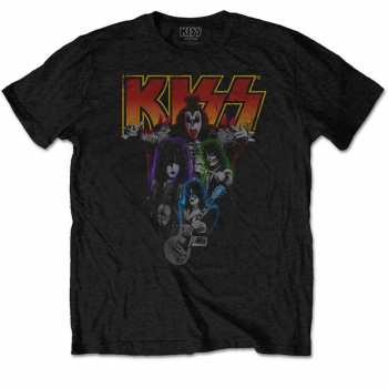 Merch Kiss: T-shirt Neon Band 