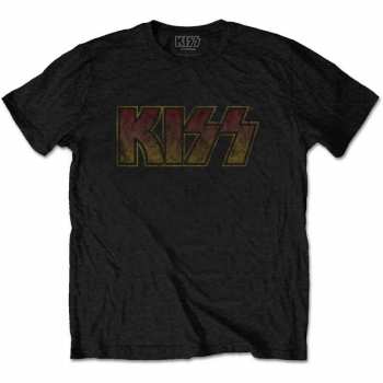 Merch Kiss: T-shirt Vintage Classic Logo Kiss 