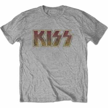 Merch Kiss: T-shirt Vintage Classic Logo Kiss 