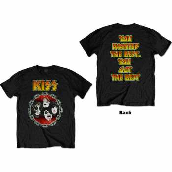 Merch Kiss: Tričko You Wanted The Best  M
