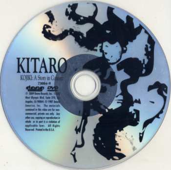 3DVD/Box Set Kitaro: Live!