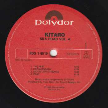 LP Kitaro: Silk Road IV - Ten Jiku