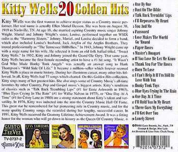 CD Kitty Wells: 20 Golden Hits