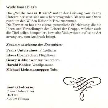 CD Kitzbühler Trachtensänger: Kitzbühler Bergweihnacht