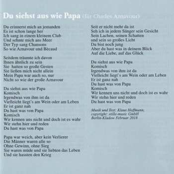 CD Klaus Hoffmann: Aquamarin