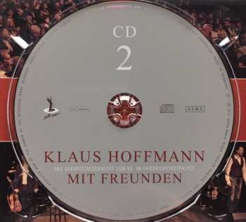 3CD Klaus Hoffmann: Klaus Hoffmann Mit Freunden - Das Geburtstagskonzert zum 60. Im Friedrichstadtpalast DIGI
