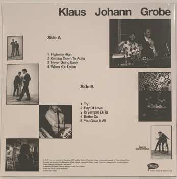 LP Klaus Johann Grobe: Io Tu Il Loro