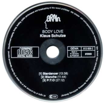 CD Klaus Schulze: Body Love