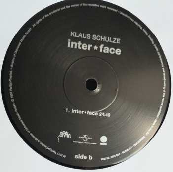 LP Klaus Schulze: Inter * Face