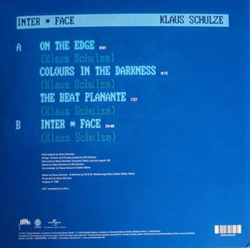 LP Klaus Schulze: Inter * Face