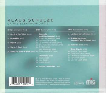 3CD Klaus Schulze: La Vie Electronique 2 DIGI