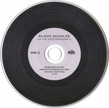 3CD Klaus Schulze: La Vie Electronique 2 DIGI