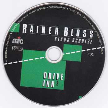 2CD Klaus Schulze: Drive Inn & Drive Inn 2 DIGI